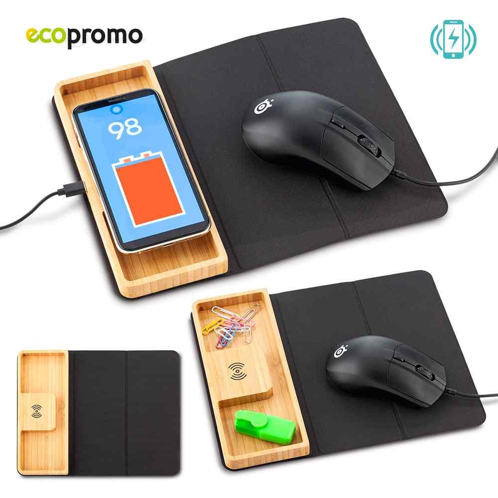 Mouse Pad Con Cargador Inalámbrico Dexter - imagen 1