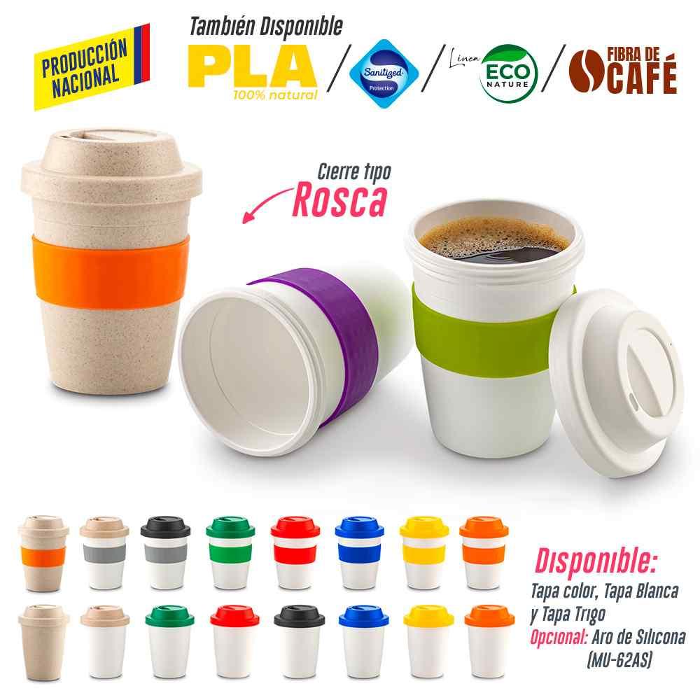 Mug Plastico Coffee Plus 12oz- Producción Nacional - imagen 1