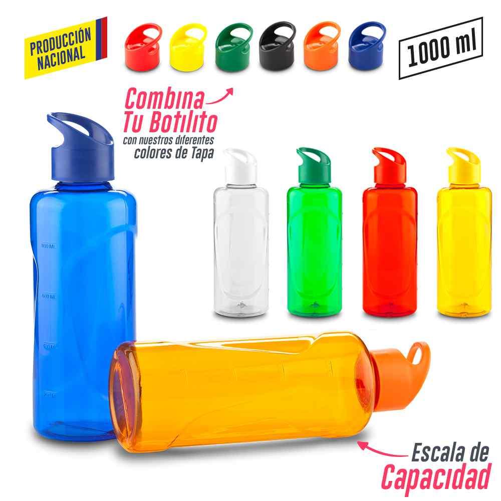Botilitro Plástico 1000ml - 1 Litro - Produccion Nacional - imagen 1