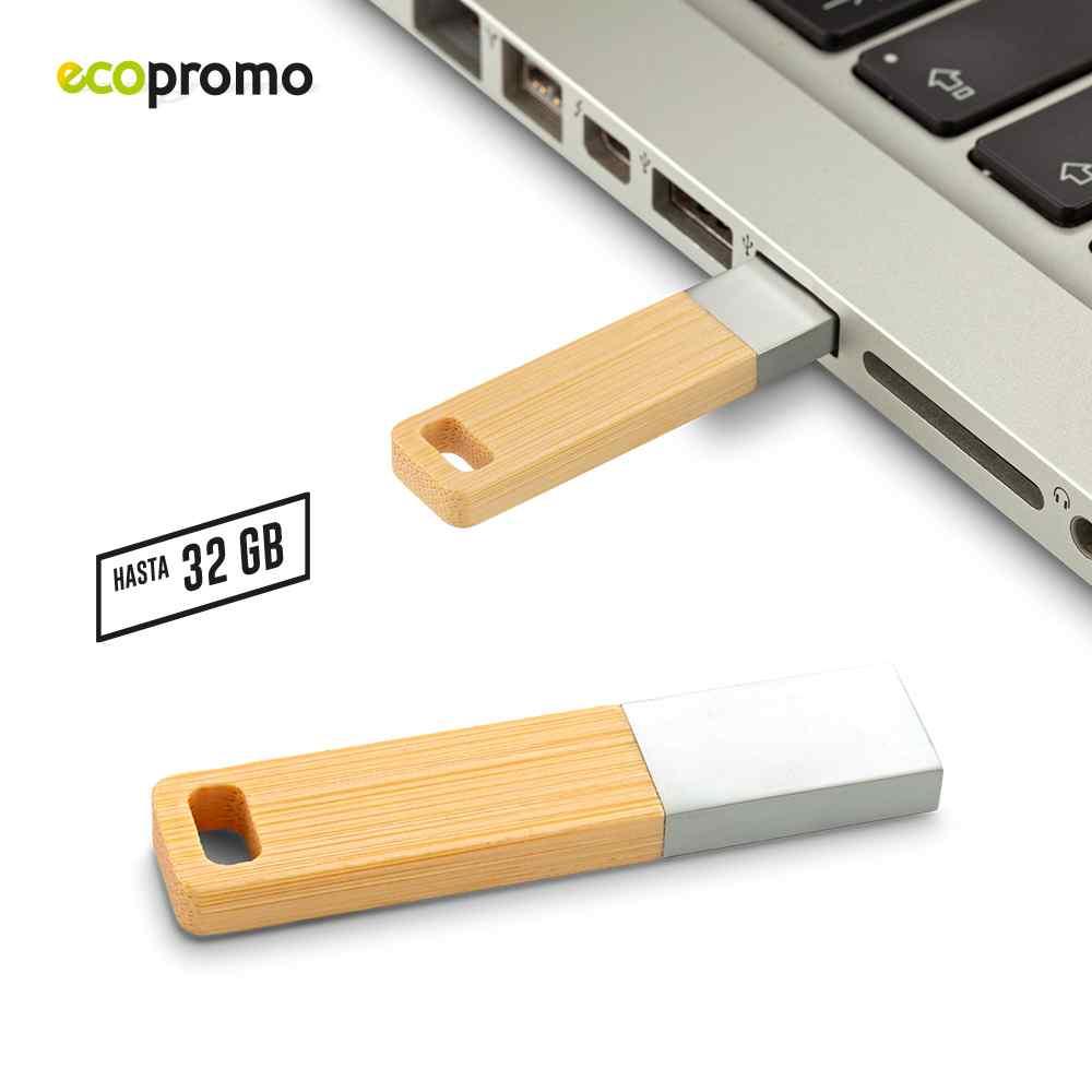 Memoria Usb Mini Bamboo Precio Neto - imagen 1