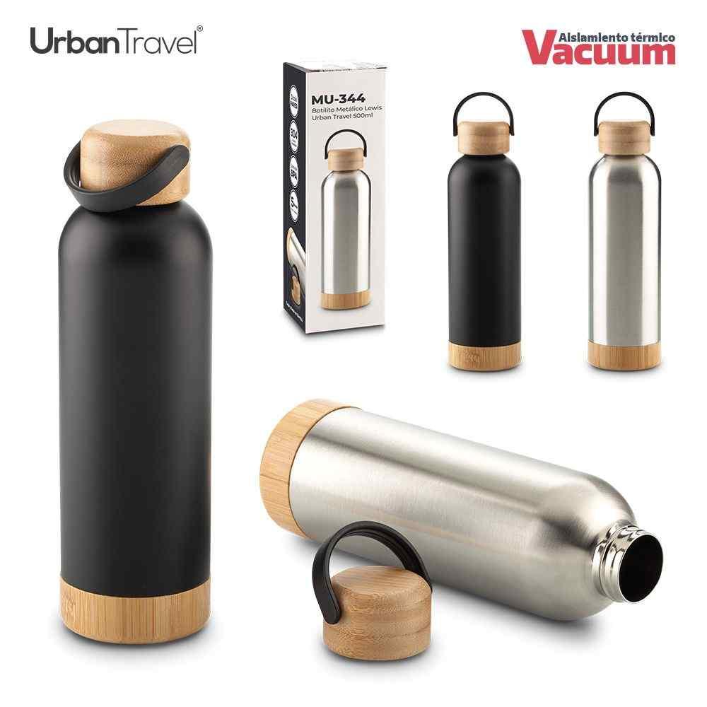 Botilito Metálico Lewis Urban Travel 500ml - imagen 1