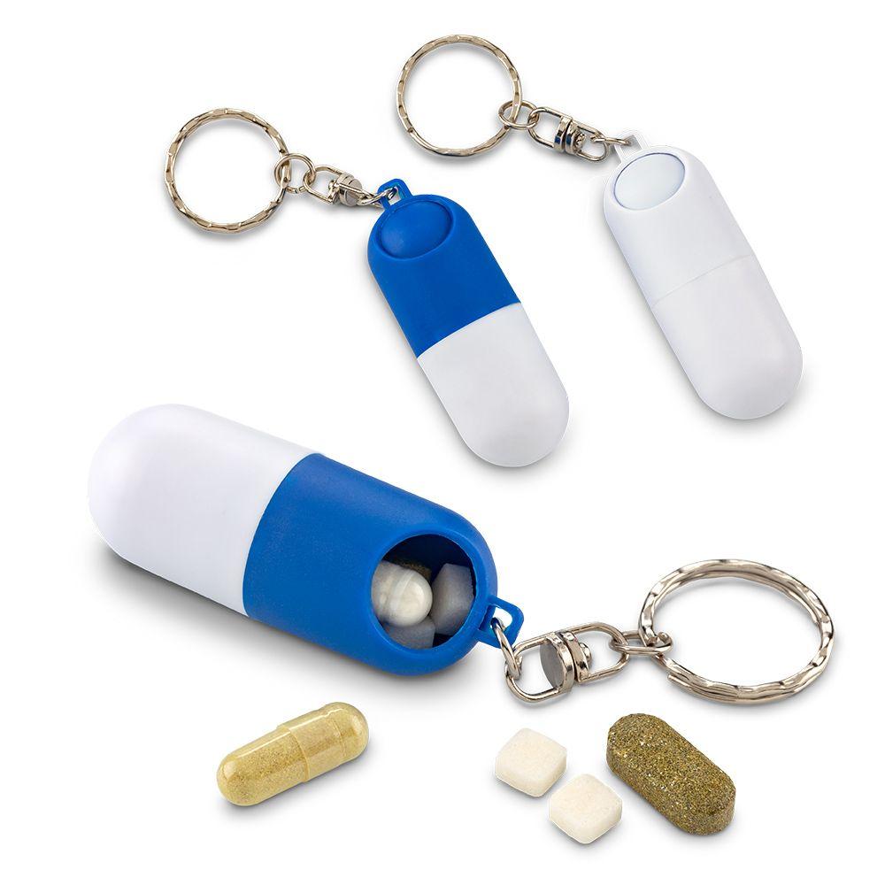 Llavero Pastillero Cápsula - imagen 1