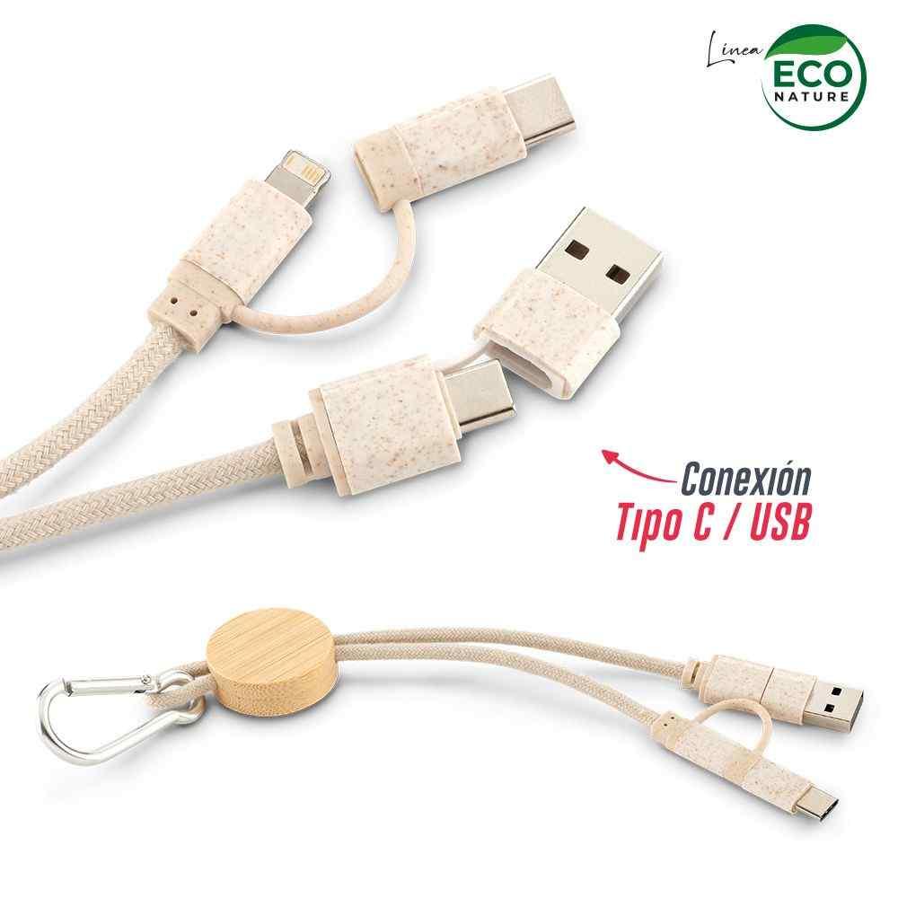 Cable Multicargador Cotton - imagen 1