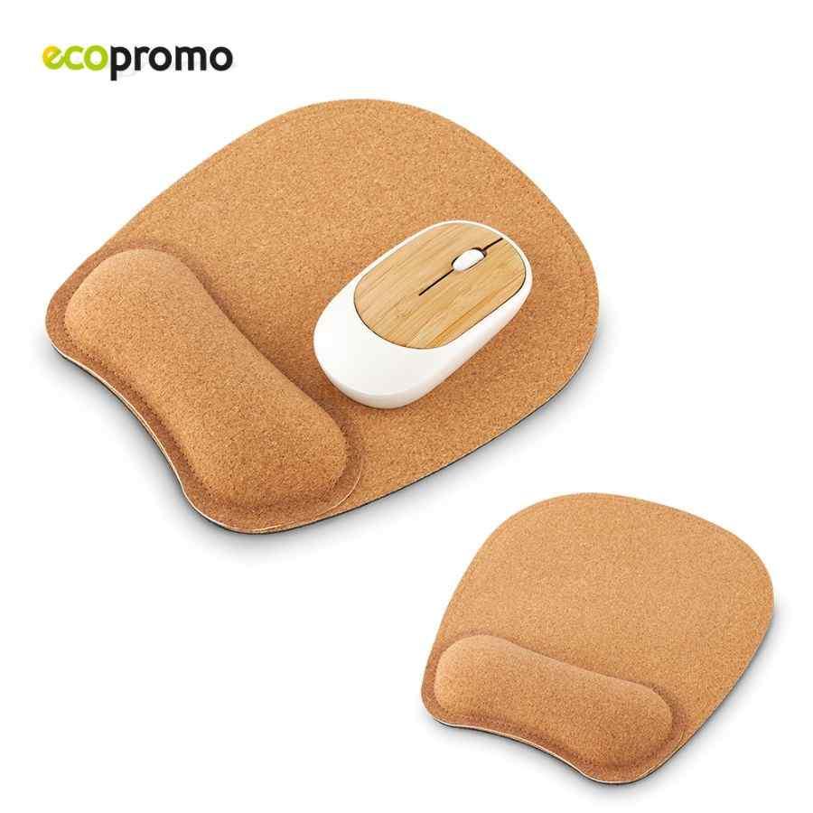 Mouse Pad Cork Con Apoya Muñecas - imagen 1