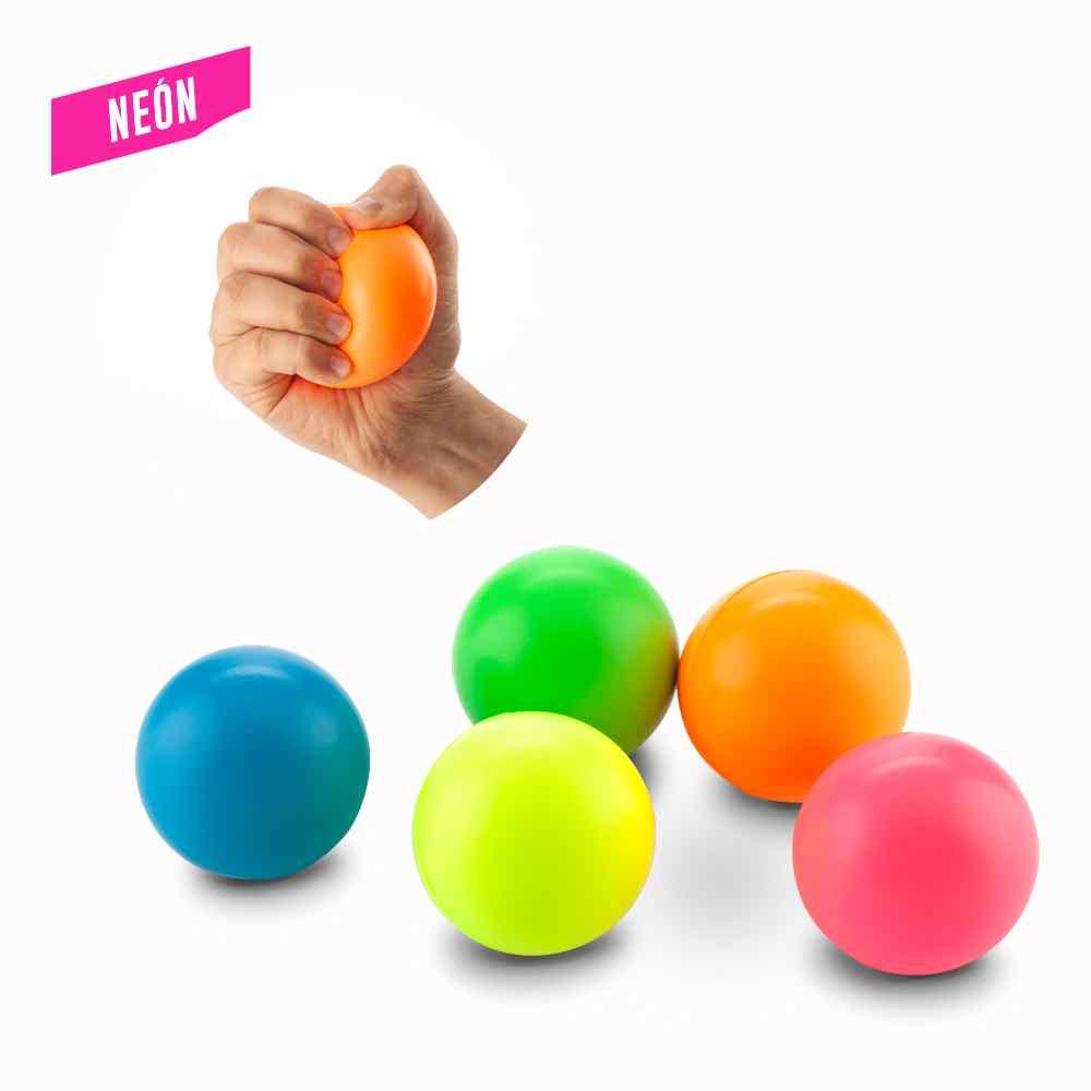 Bola Antiestrés Neón 6,7cm - imagen 1