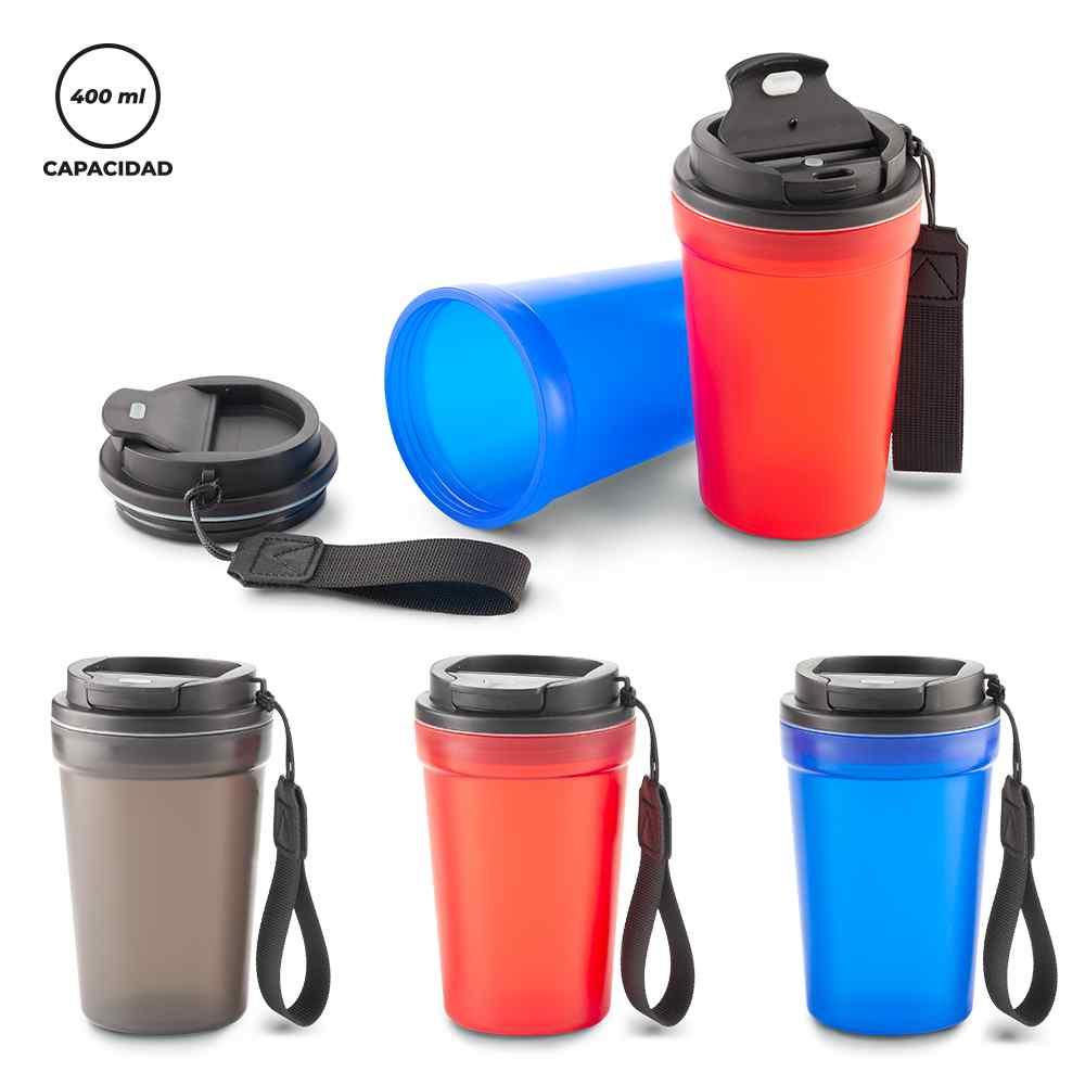 Mug Plastico Voltra 400ml - imagen 1
