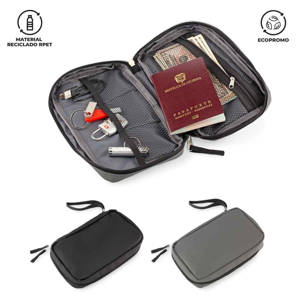 Portadocumentos de Viajes y de Cables Neox Rpet Nuevo - imagen 1
