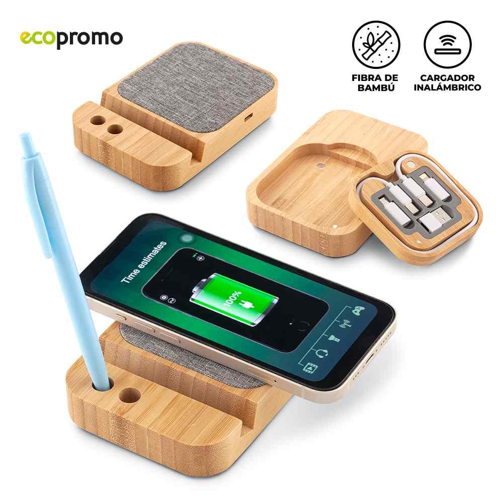 Cargador Inalambrico Con Cables 4-1 - imagen 1