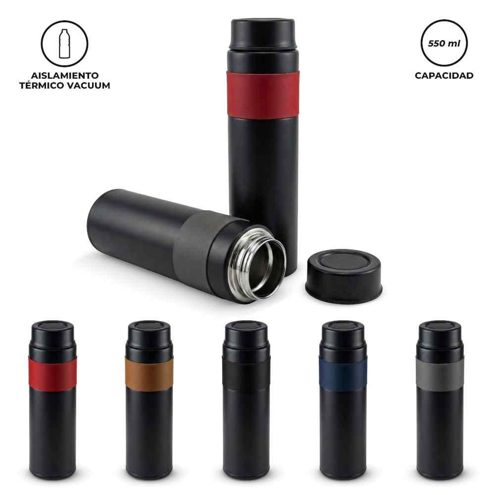 Botilito Metálico Concord Negro 550ml Nuevo - imagen 1