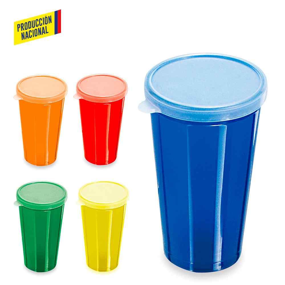 Vaso Tapa Plástico 14 Oz- Producción Nacional - imagen 1