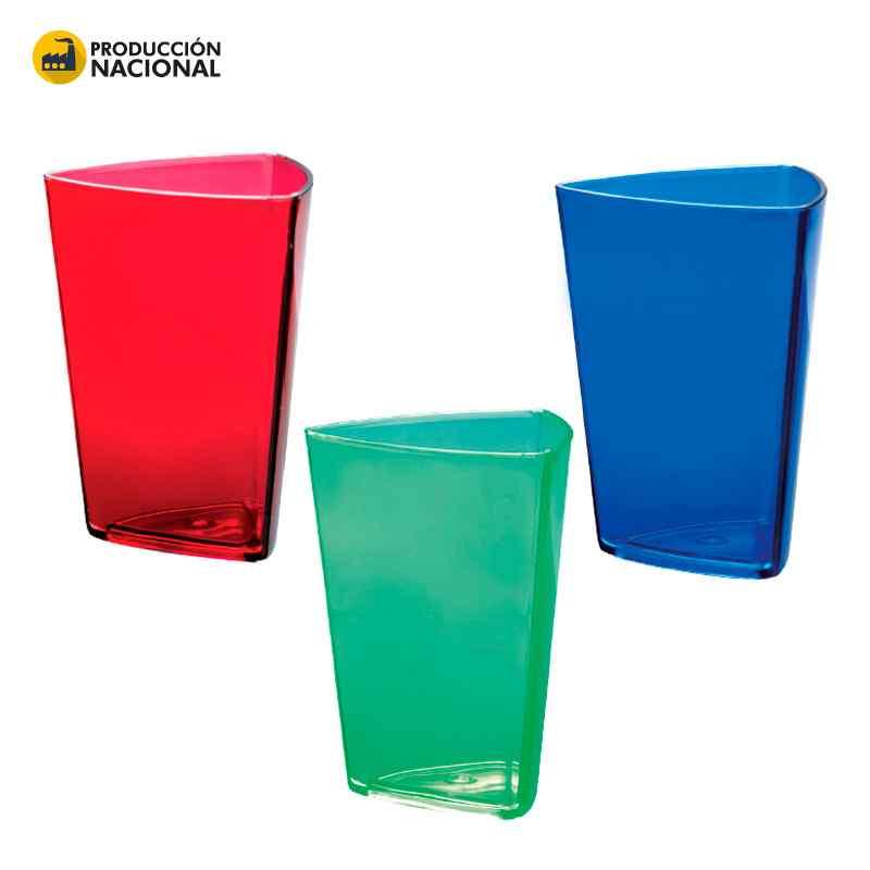 Vaso Triangular 250ml- Producción Nacional - imagen 1