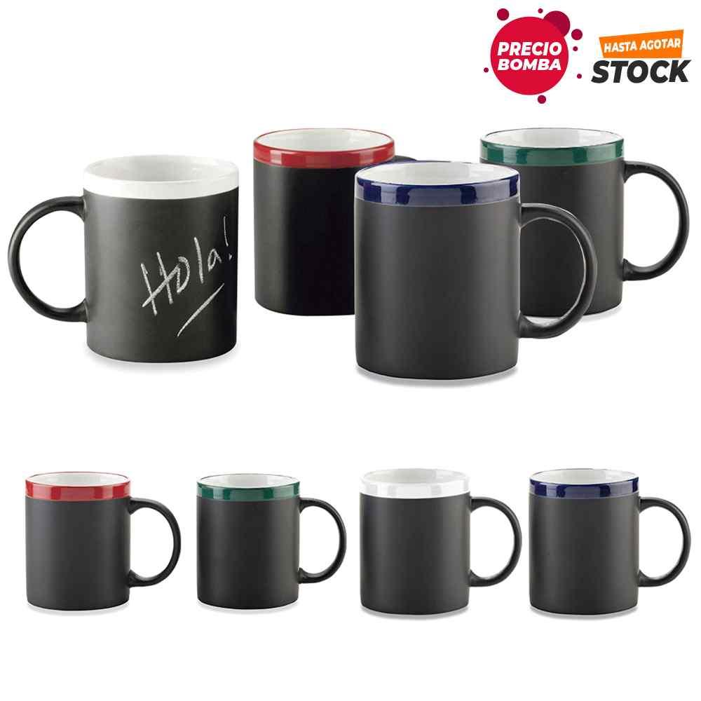 Mug Cerámica Tablero 11oz Con Tiza - Precio Bomba - imagen 1