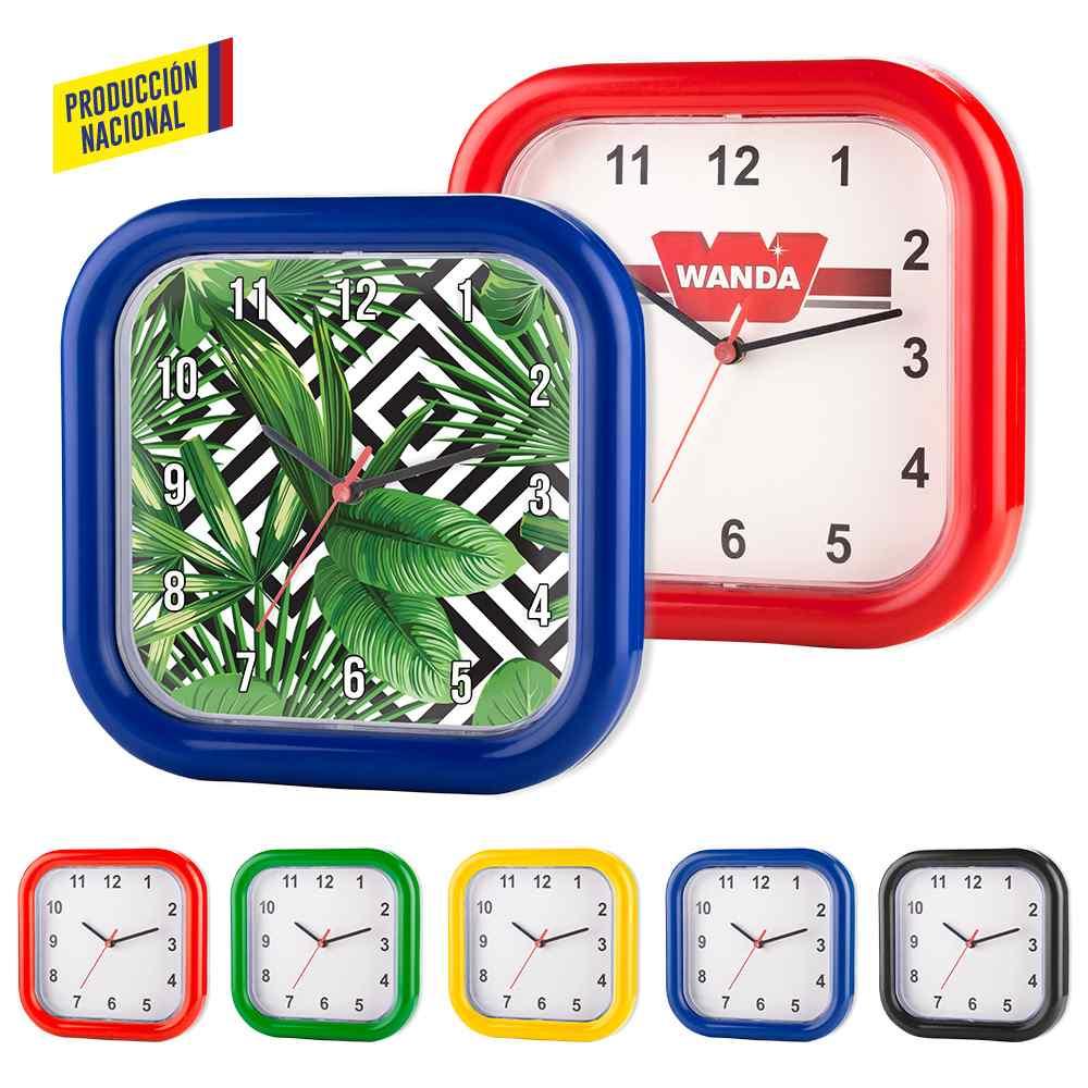 Reloj Mondrian Cuadrado - Produccion Nacional - imagen 1