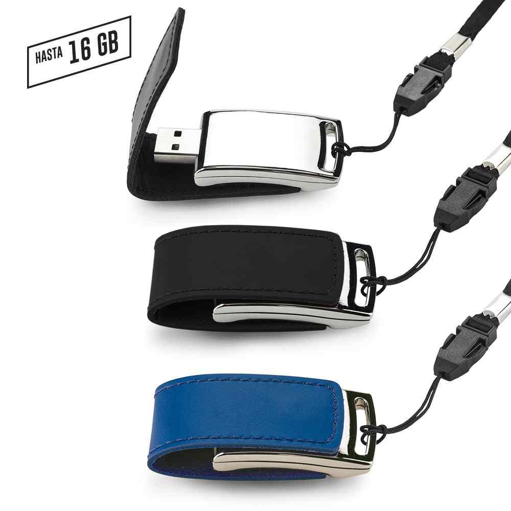 Memoria Mini Usb en Imitacion Cuero Precio Neto - imagen 1