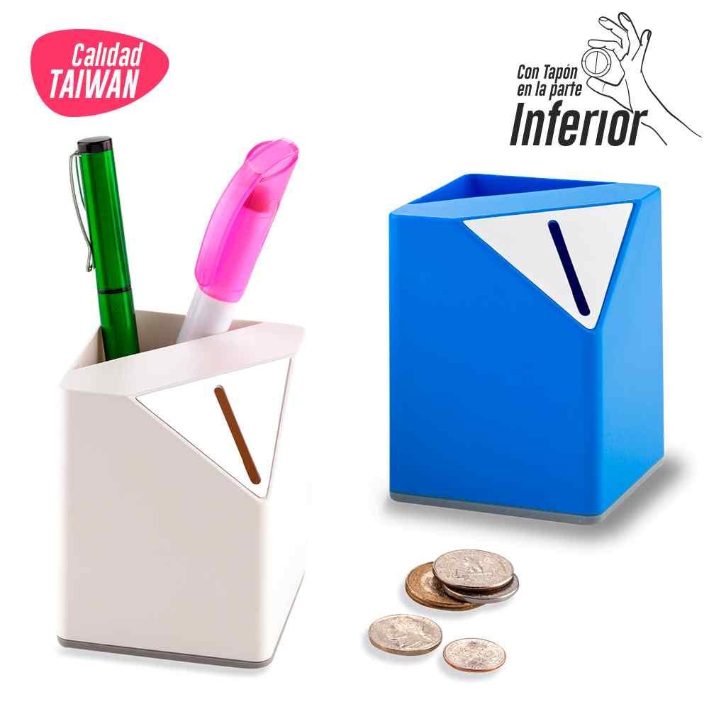 Alcancia Con Portaboligrafo - imagen 1