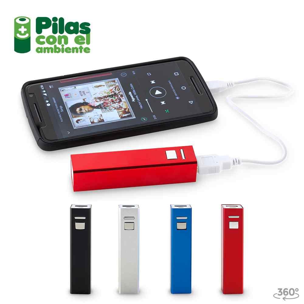 Pila Recargable Power Bank Con Boton 2200mah - imagen 1