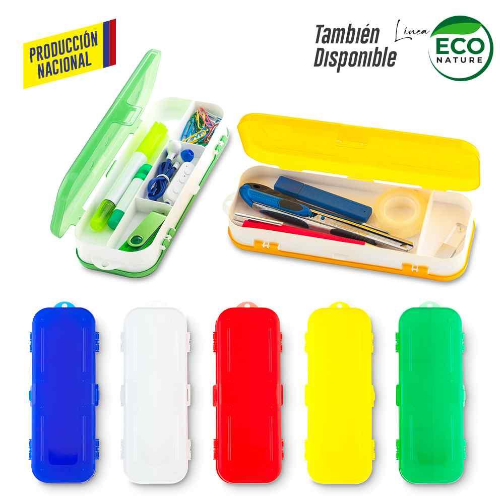 Estuche Plástico de Tres Cuerpos - Produccion Nacional - imagen 1