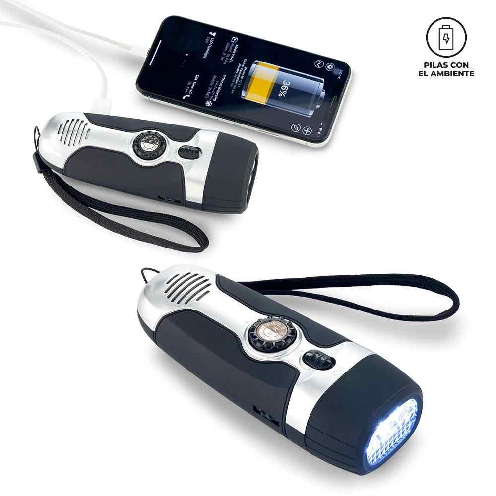 Linterna Dinamo Con Radio - imagen 1