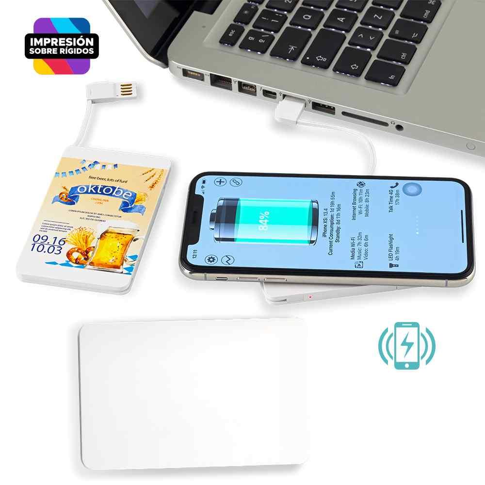 Cargador Inalambrico Credit Card - Oferta - imagen 1