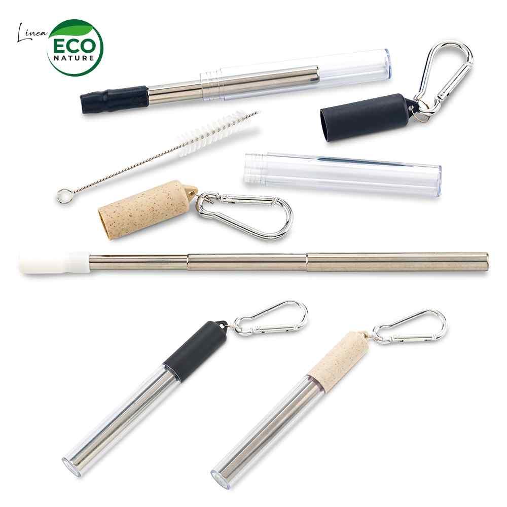 Pitillo Reutilizable Metálico Wheat - imagen 1