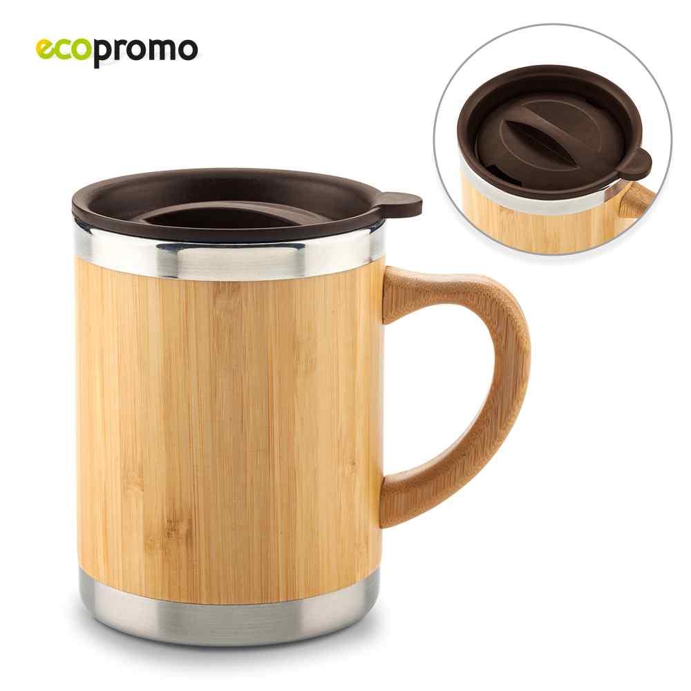 Mug Metálico Bamboo Eco 350ml - imagen 1