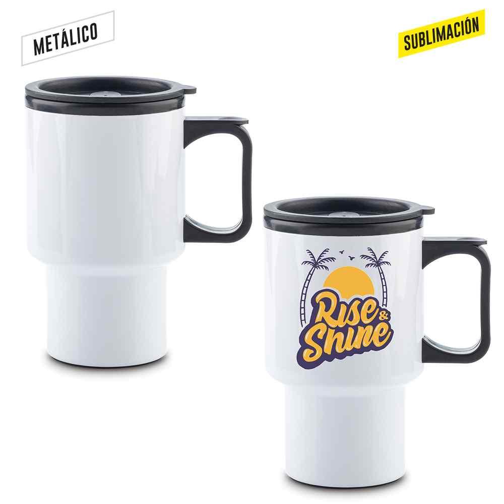 Mug Metálico Para Sublimación Galileo 450ml - imagen 1