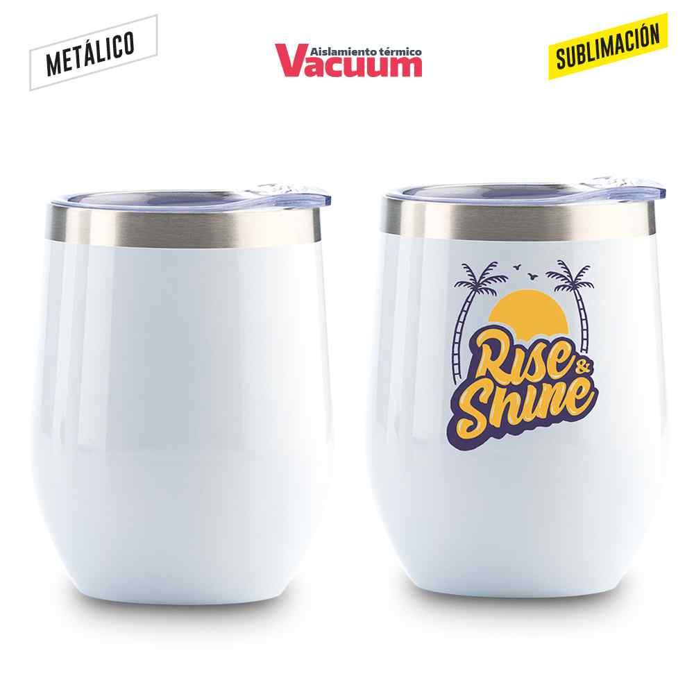 Mug Metalico Para Sublimación Mask 350ml - imagen 1