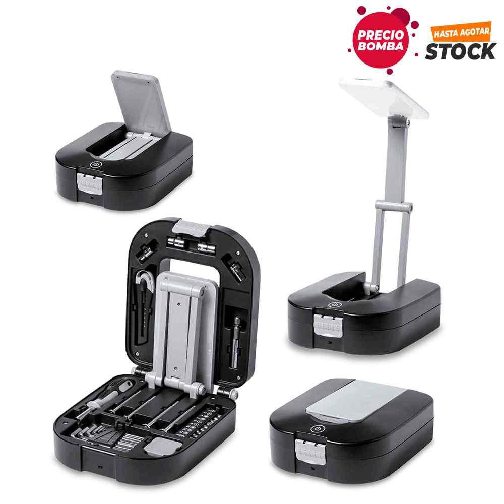 Set de Herramientas Con Lámpara Led