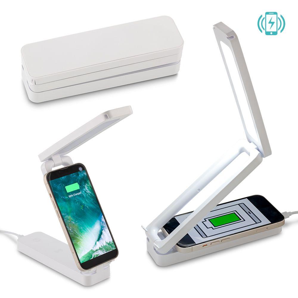 Cargador Inalámbrico Con Lámpara Flex - Oferta