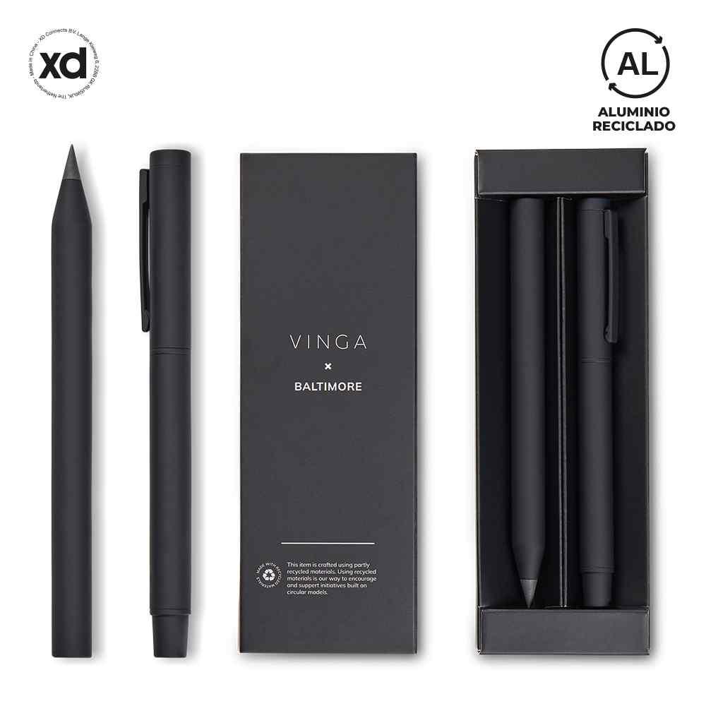 Set de Boligrafos Baltimore Vinga Eco