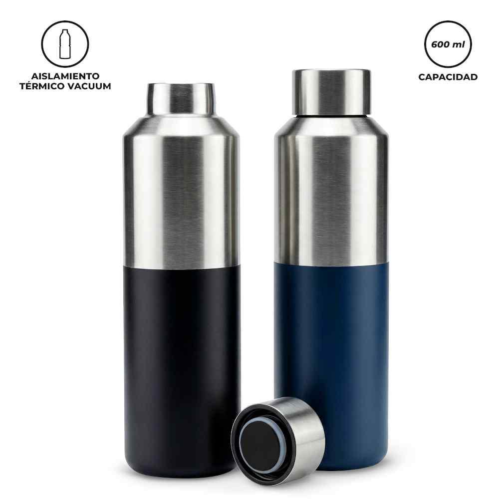 Botilito Metálico Cuppa 600ml Nuevo