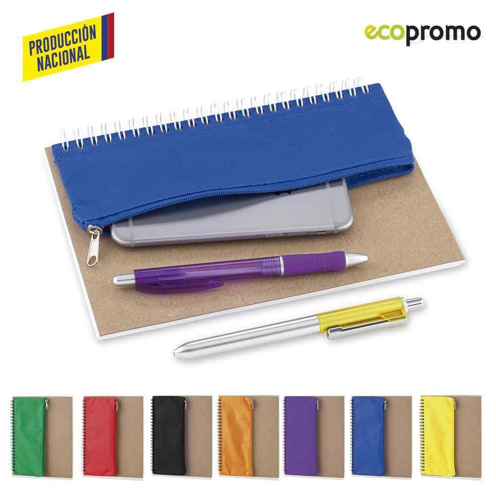 Libreta Con Portalápices - Producción Nacional