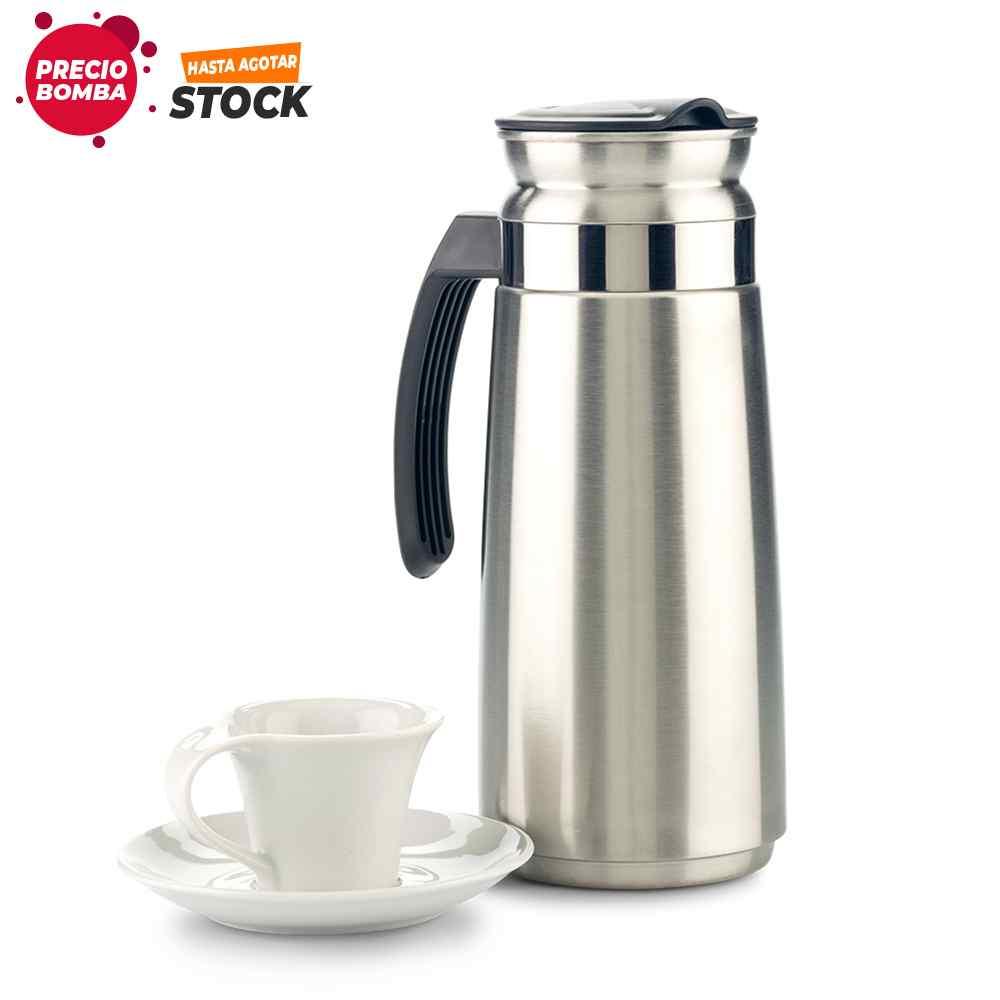 Jarra Cafetera en Acero Inoxidable Coffee 1.3l