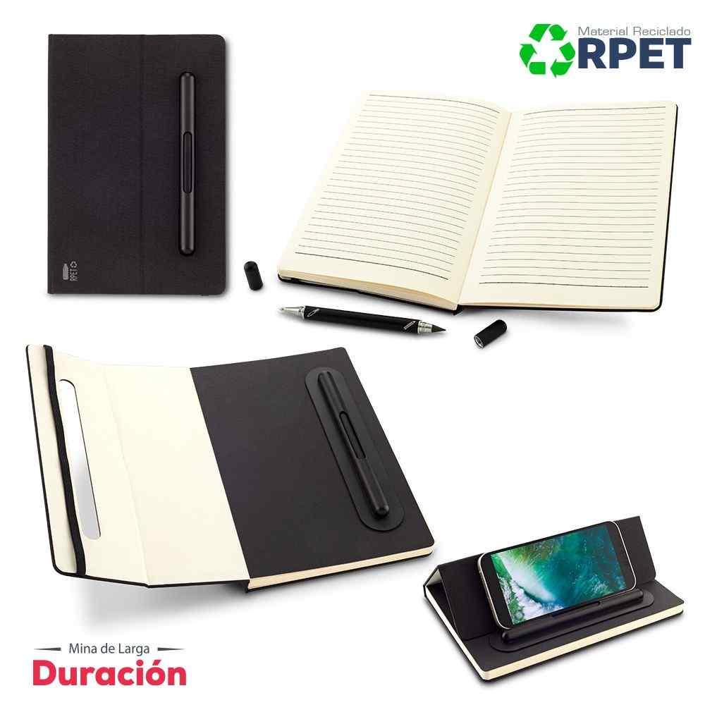 Set de Libreta y Bolígrafo 2-1 Rpet - imagen 1