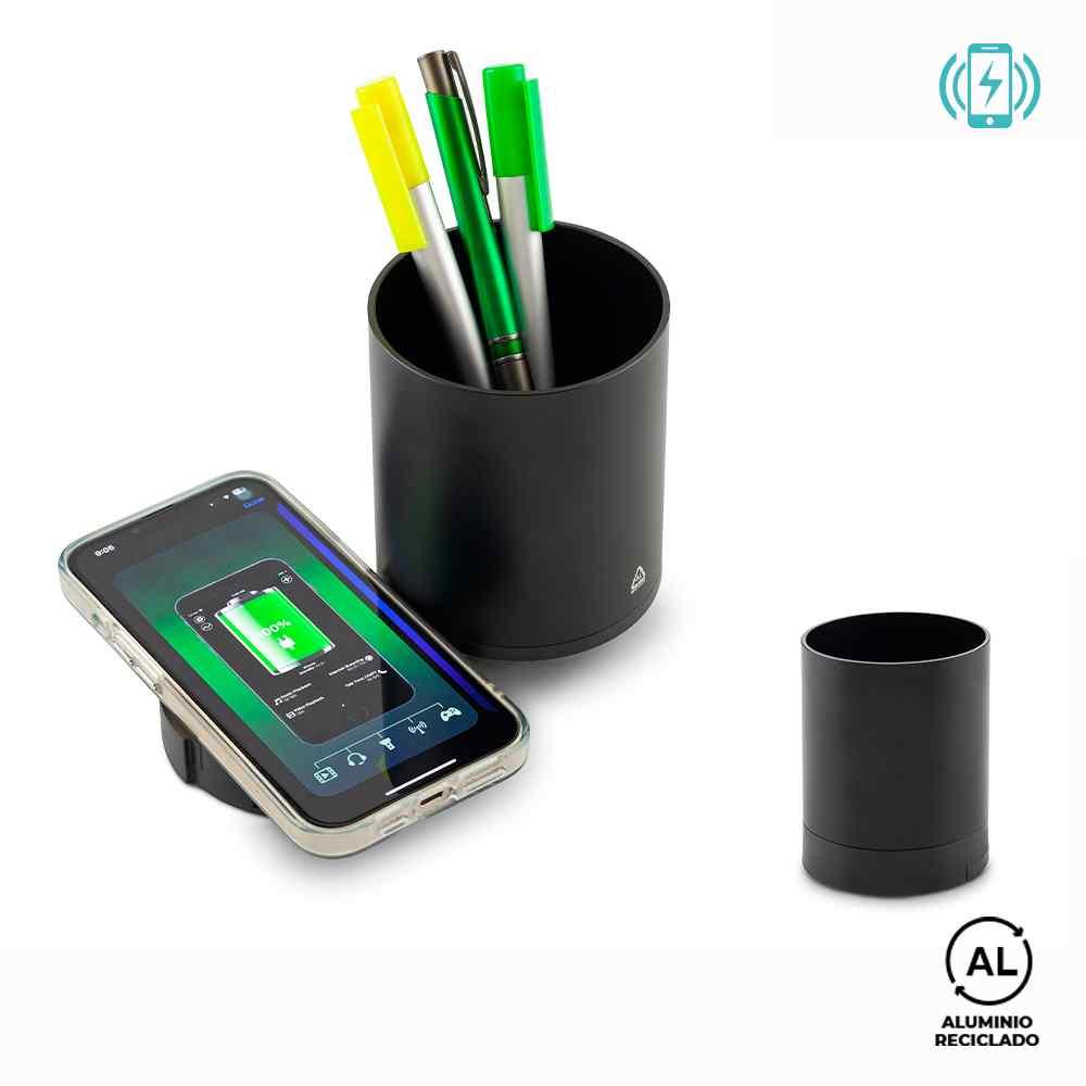 Cargador Inalámbrico en Aluminio Reciclado - imagen 1