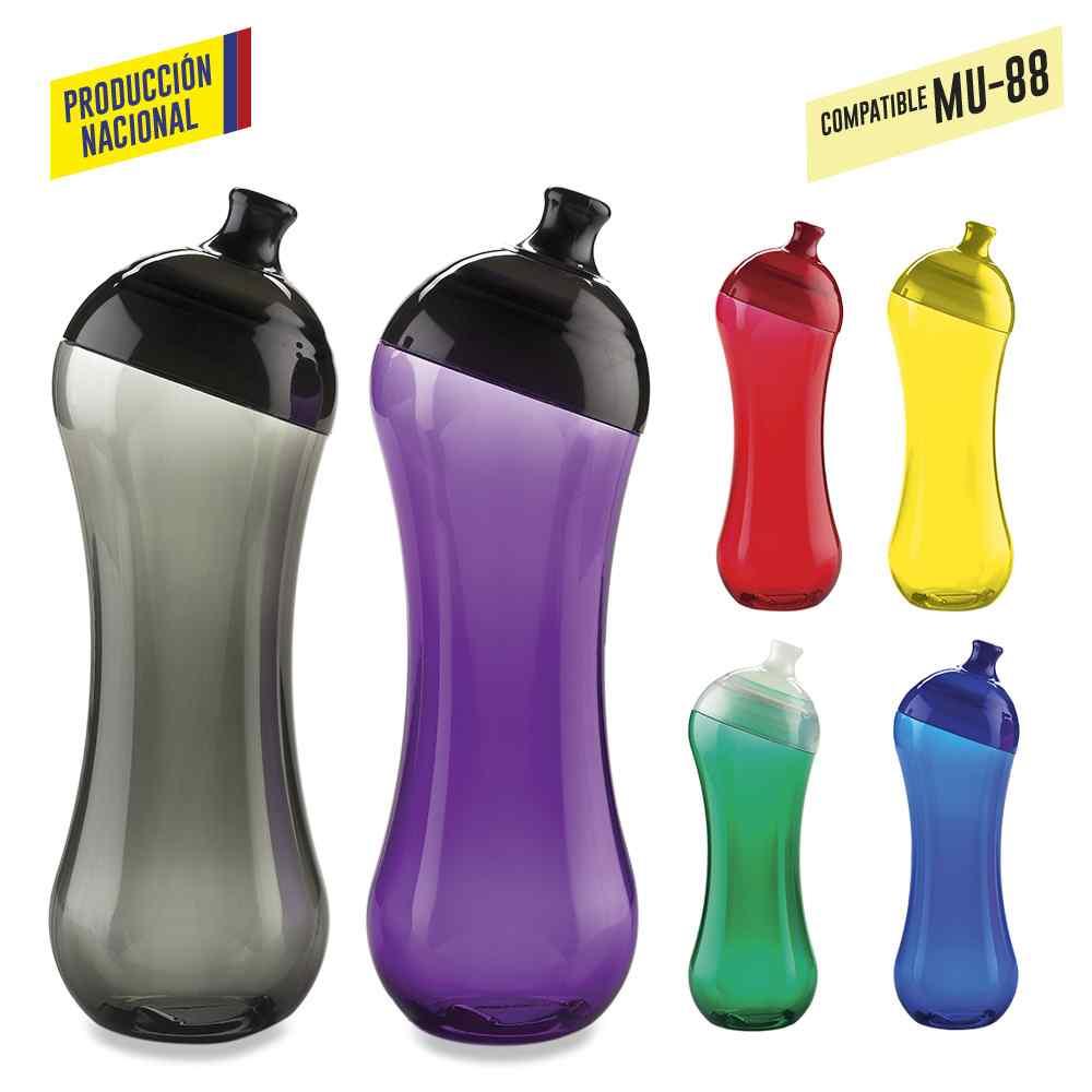 Botilito en Pvc Curvy 525ml - Producción Nacional